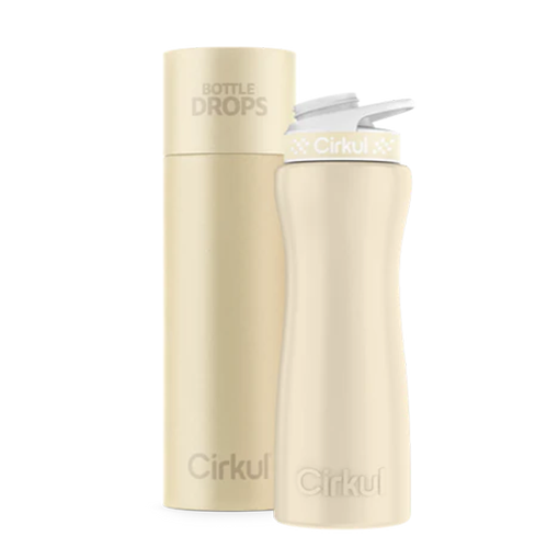 Limited Edition: 22oz. Cream Stainless Steel Bottle & Lid
